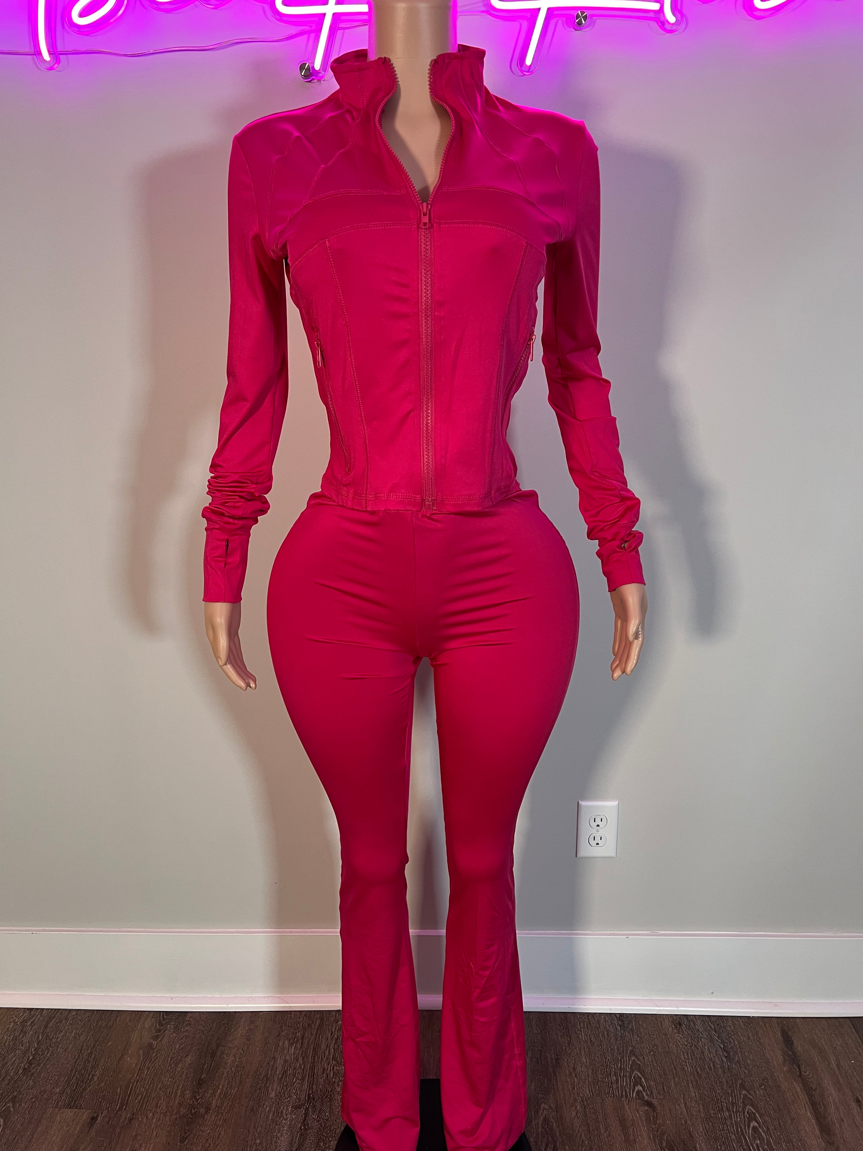 Fuchsia Two Piece Set