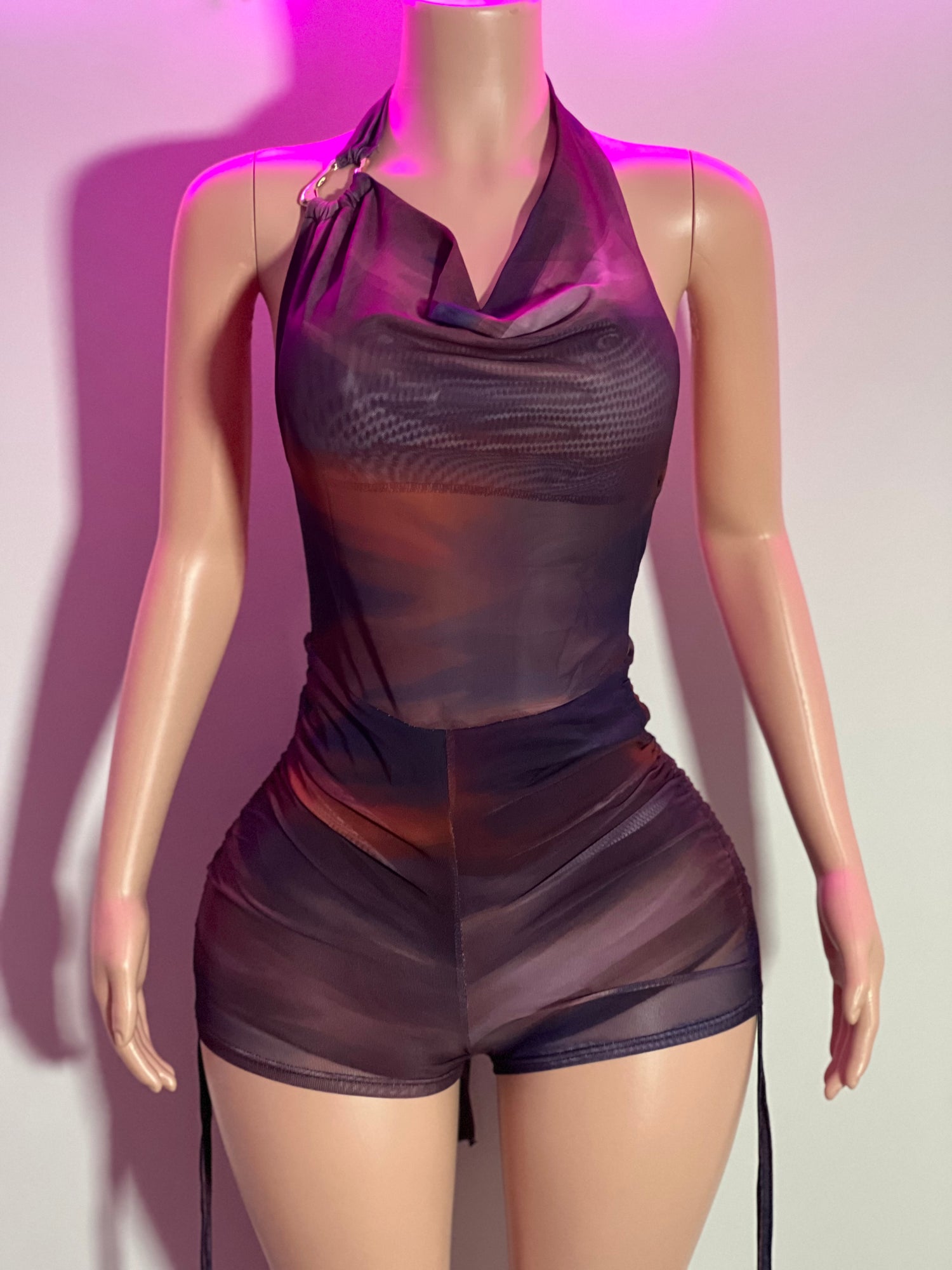 Kelsey Backless Romper
